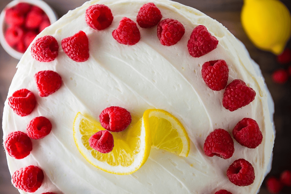 5625 lemon raspberry cake