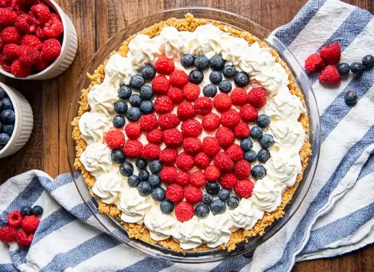 red white and blueberry cheesecake 6