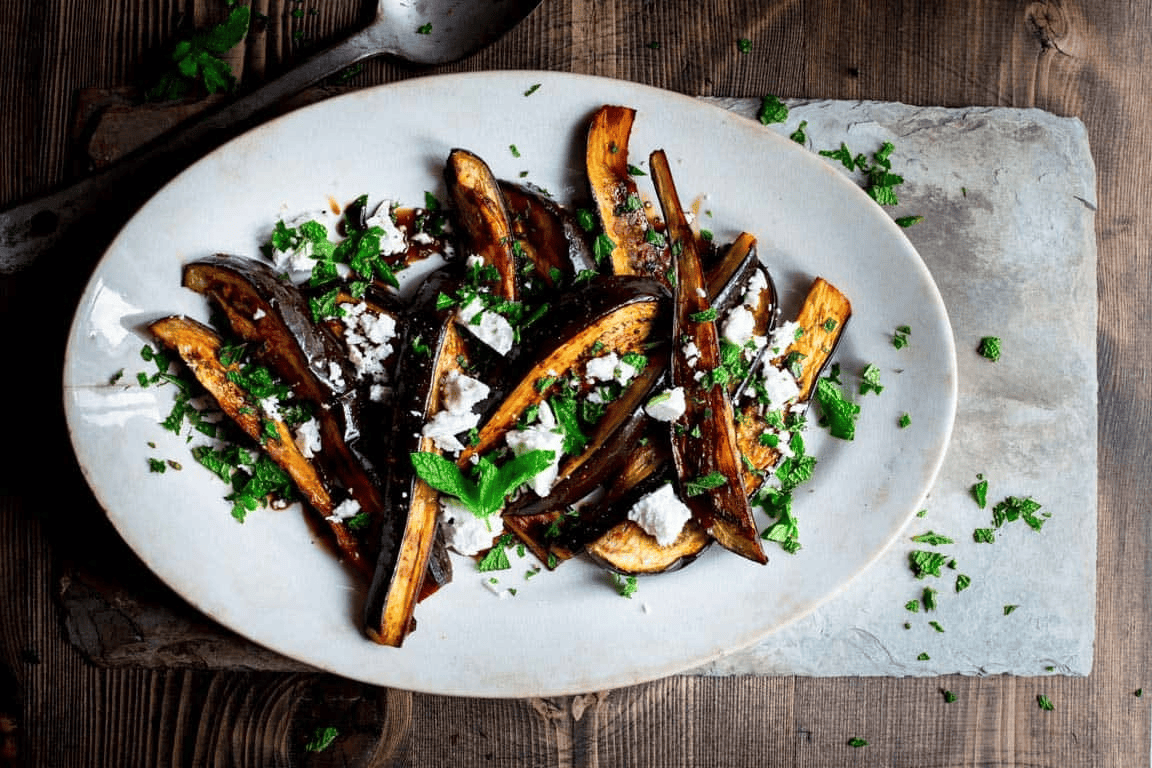 fried eggplant