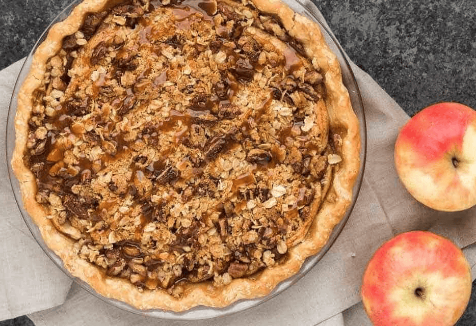 pecan caramel apple pie pecan caramel apple pie