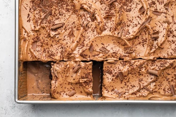 chocolate tres leches cake