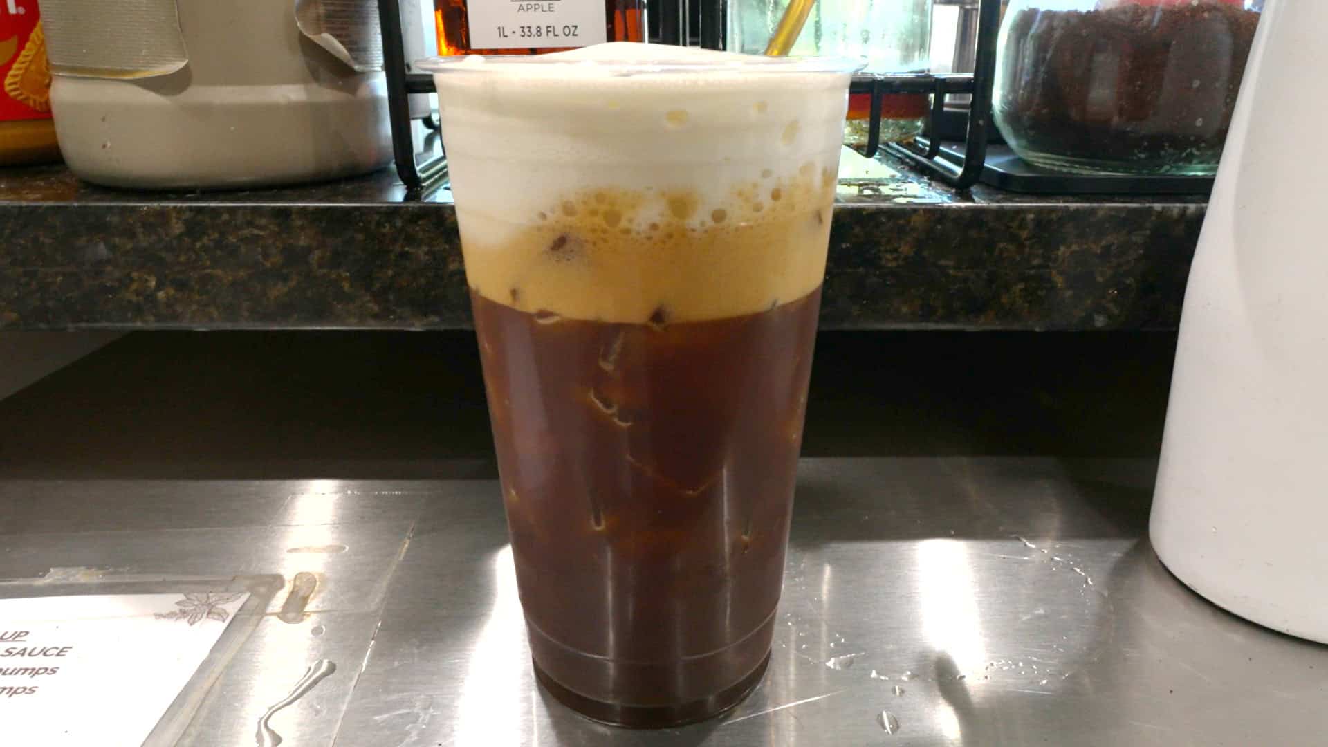 shaken espresso