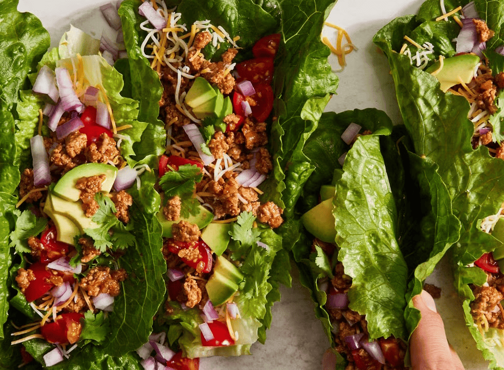 turkey lettuce tacos
