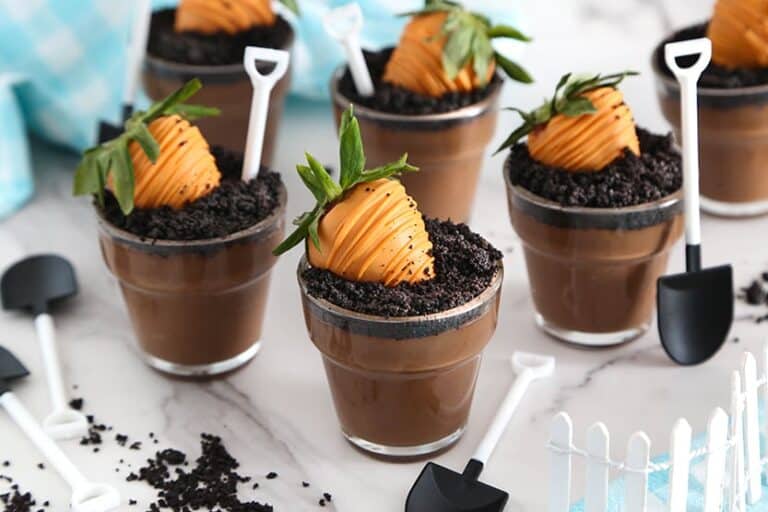 chocolate pudding dirt cups beauty 1