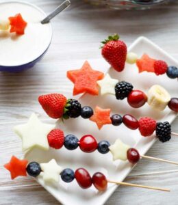 red white and blue fruit kabobs platter of fruit skewers with dipper 735x1103 red white and blue fruit kabobs platter of fruit skewers with dipper 735x1103