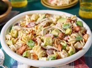 club chicken pasta salad