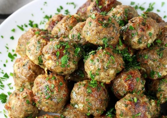 baked turkey meatballs