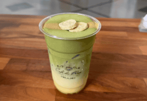 banana matcha banana matcha